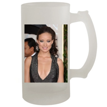 Olivia Wilde 16oz Frosted Beer Stein