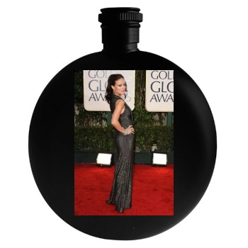 Olivia Wilde Round Flask