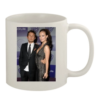 Olivia Wilde 11oz White Mug