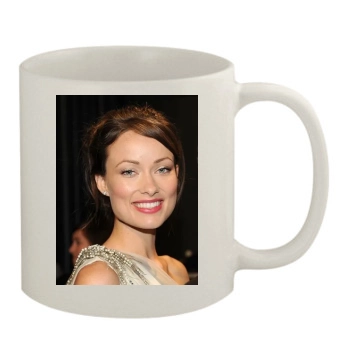 Olivia Wilde 11oz White Mug