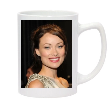 Olivia Wilde 14oz White Statesman Mug