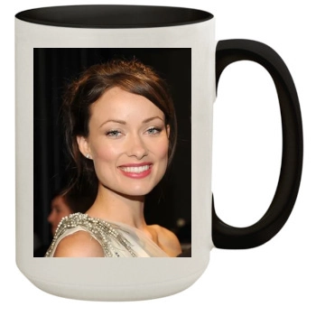 Olivia Wilde 15oz Colored Inner & Handle Mug