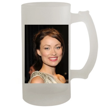 Olivia Wilde 16oz Frosted Beer Stein