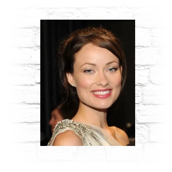 Olivia Wilde Metal Wall Art