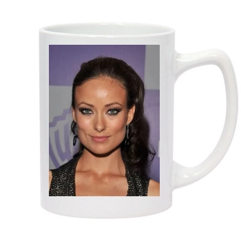 Olivia Wilde 14oz White Statesman Mug