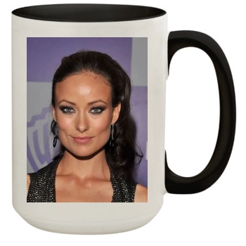 Olivia Wilde 15oz Colored Inner & Handle Mug