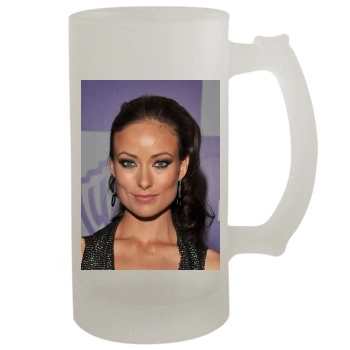 Olivia Wilde 16oz Frosted Beer Stein