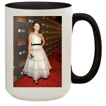 Olivia Wilde 15oz Colored Inner & Handle Mug