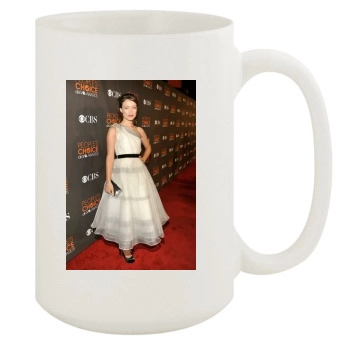 Olivia Wilde 15oz White Mug