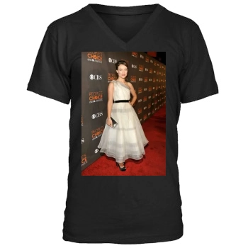 Olivia Wilde Men's V-Neck T-Shirt