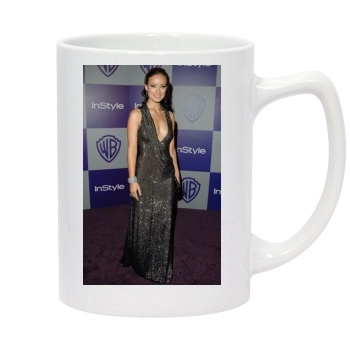 Olivia Wilde 14oz White Statesman Mug