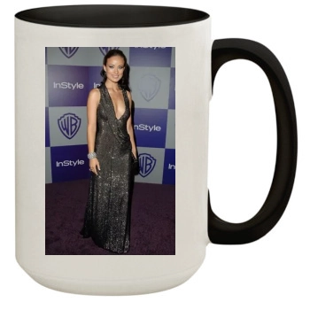 Olivia Wilde 15oz Colored Inner & Handle Mug