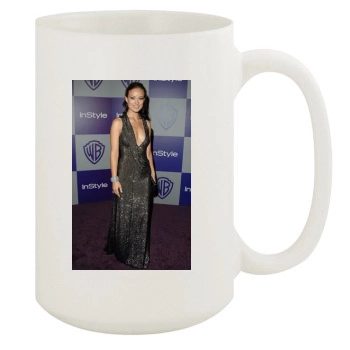 Olivia Wilde 15oz White Mug