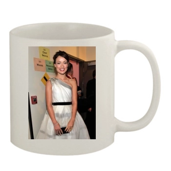 Olivia Wilde 11oz White Mug