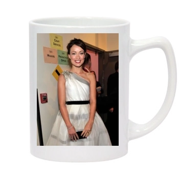 Olivia Wilde 14oz White Statesman Mug