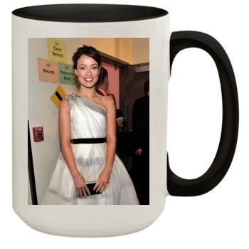 Olivia Wilde 15oz Colored Inner & Handle Mug