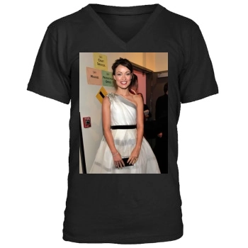 Olivia Wilde Men's V-Neck T-Shirt