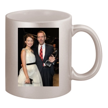 Olivia Wilde 11oz Metallic Silver Mug