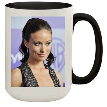 Olivia Wilde 15oz Colored Inner & Handle Mug