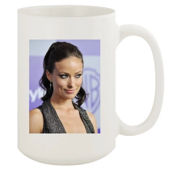 Olivia Wilde 15oz White Mug