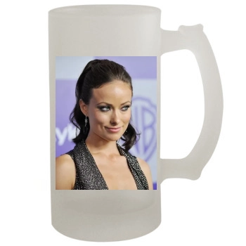 Olivia Wilde 16oz Frosted Beer Stein