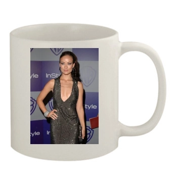 Olivia Wilde 11oz White Mug