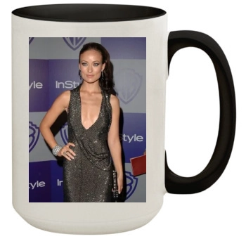 Olivia Wilde 15oz Colored Inner & Handle Mug