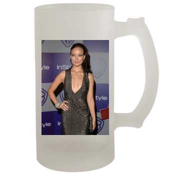 Olivia Wilde 16oz Frosted Beer Stein