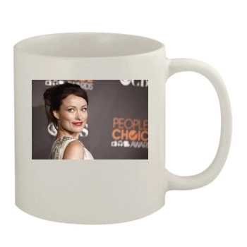 Olivia Wilde 11oz White Mug