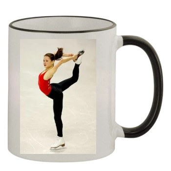 Sasha Cohen 11oz Colored Rim & Handle Mug