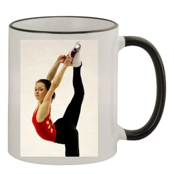 Sasha Cohen 11oz Colored Rim & Handle Mug