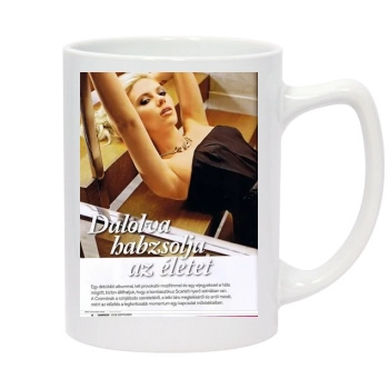 Scarlett Johansson 14oz White Statesman Mug