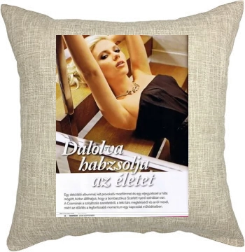 Scarlett Johansson Pillow