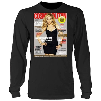 Scarlett Johansson Men's Heavy Long Sleeve TShirt