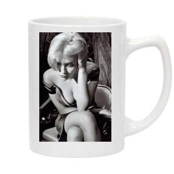 Scarlett Johansson 14oz White Statesman Mug