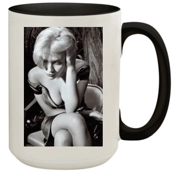 Scarlett Johansson 15oz Colored Inner & Handle Mug