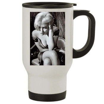 Scarlett Johansson Stainless Steel Travel Mug