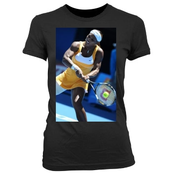 Serena Williams Women's Junior Cut Crewneck T-Shirt