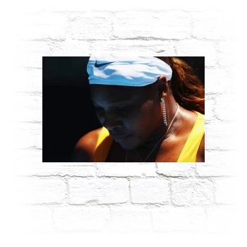 Serena Williams Metal Wall Art