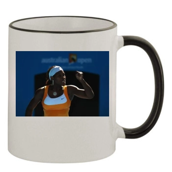 Serena Williams 11oz Colored Rim & Handle Mug