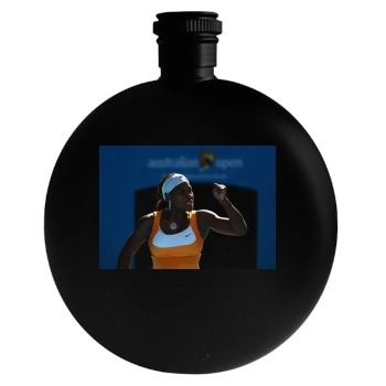 Serena Williams Round Flask