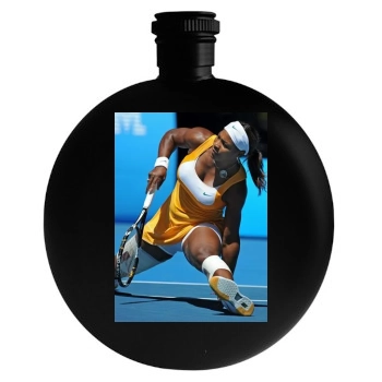 Serena Williams Round Flask