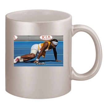 Serena Williams 11oz Metallic Silver Mug