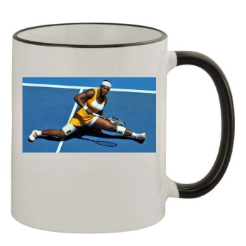 Serena Williams 11oz Colored Rim & Handle Mug