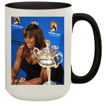 Serena Williams 15oz Colored Inner & Handle Mug