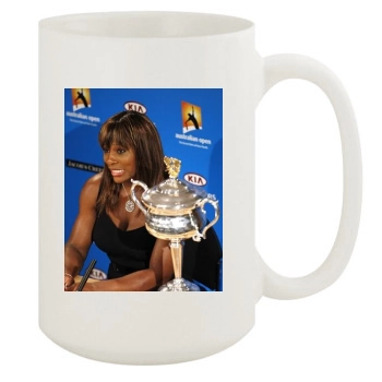 Serena Williams 15oz White Mug