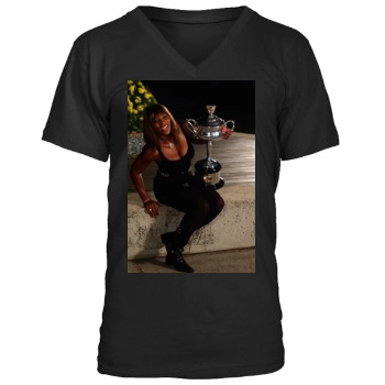 Serena Williams Men's V-Neck T-Shirt