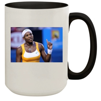 Serena Williams 15oz Colored Inner & Handle Mug