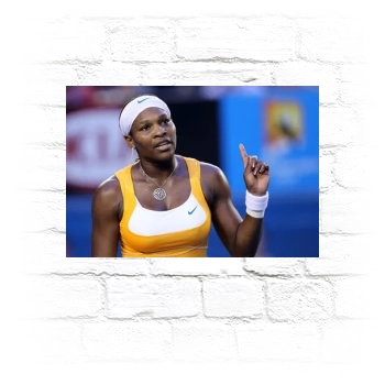 Serena Williams Metal Wall Art