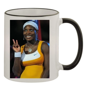 Serena Williams 11oz Colored Rim & Handle Mug